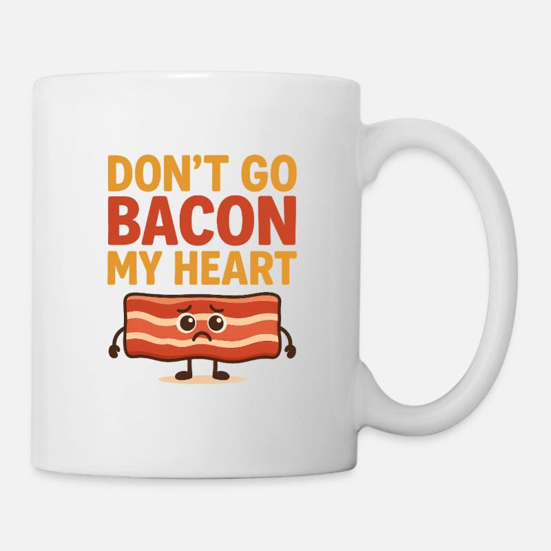 N’allez pas Bacon mon foyer - Mug blanc - blanc