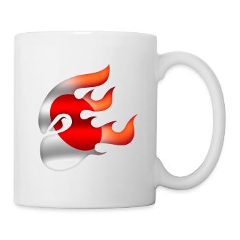 Flag of Japan - Japan - Ninja - Mug - white - Right