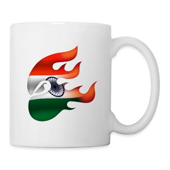 Flag of India - India - Ninja - Mug - white - Right