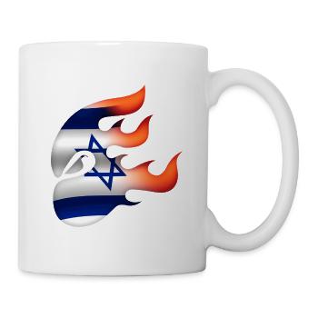 Flag of Israel - Israel - Ninja - Mug - white - Right