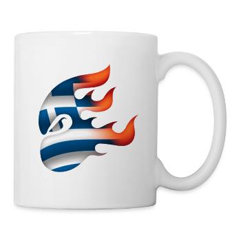 Flag of Greece - Greece - Ninja - Mug - white - Right
