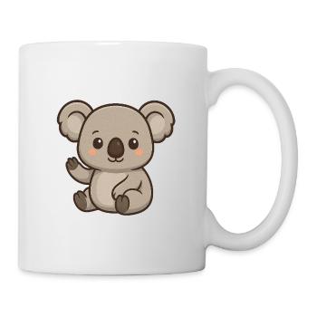 Koala with heart accent - Mug - white - Right