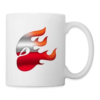 Flag of Poland - Poland - Ninja - Mug - white - Right
