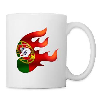 Drapeau du Portugal - Portugal - Ninja - Mug blanc - blanc - Droite