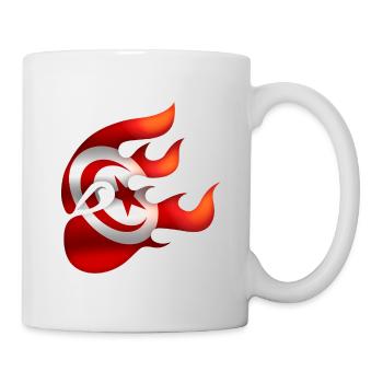 Flag of Tunisia - Tunisia - Ninja - Mug - white - Right