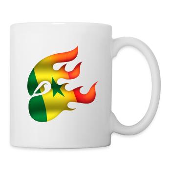 Flag of Senegal - Senegal - Ninja - Mug - white - Right