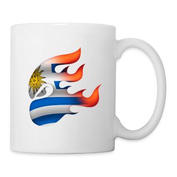 Flag of Uruguay - Uruguay - Ninja - Mug - white - Right