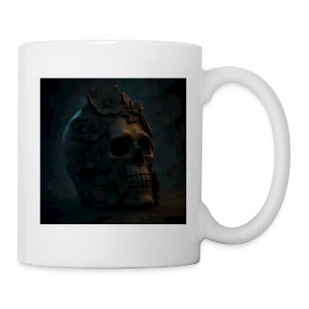 Cadeau de costume de squelette de citrouille d’Halloween - Mug blanc - blanc - Droite