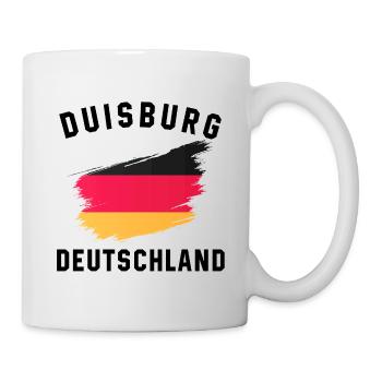 German Flag Watercolor Artistic Design - Mug - white - Right