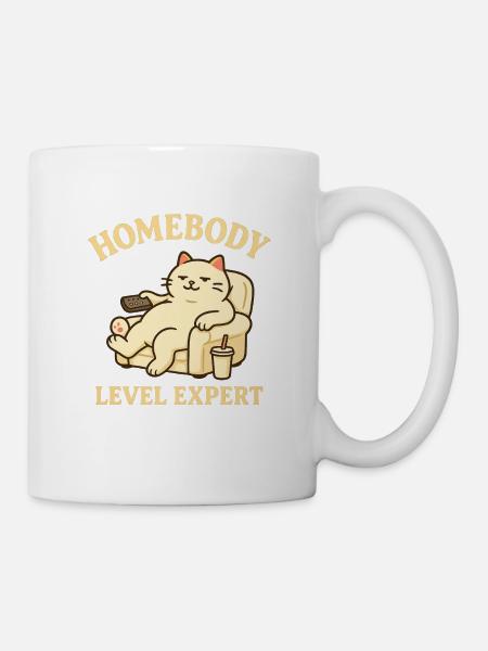 Casanier : Niveau Expert - Mug blanc - blanc