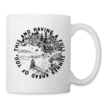 Sommer - Tasse - Weiß - Rechts