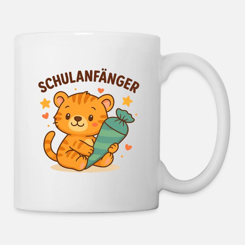 School Beginners Motif - Mug - white