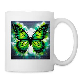 butterfly - Mug - white - Right
