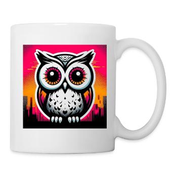 owl - Mug - white - Right