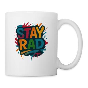 Stay Rad Graffiti - Mug - white - Right