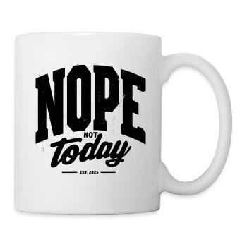 N O P E - Tasse - Weiß - Rechts