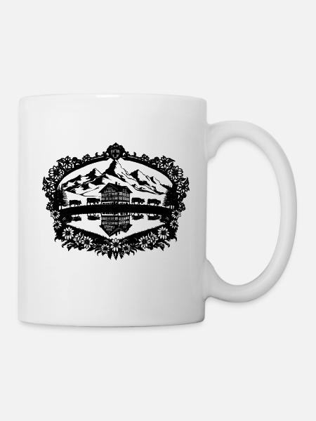 Glacial Lake Black - Mug - white