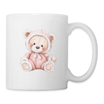 Cute Baby Teddy Bear - Mug - white - Right
