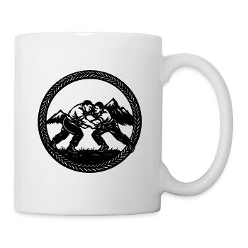 Schwinger_1_black - Tasse - Weiß - Rechts