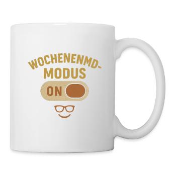 Wochennemodenswitch Humor Design - Mug - white - Right