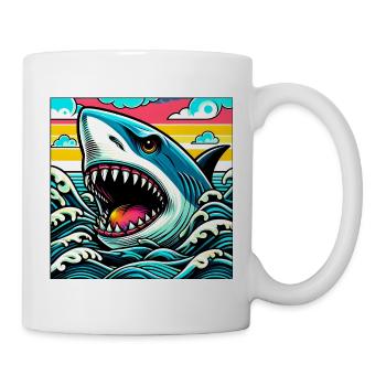 Shark - Mug - white - Right