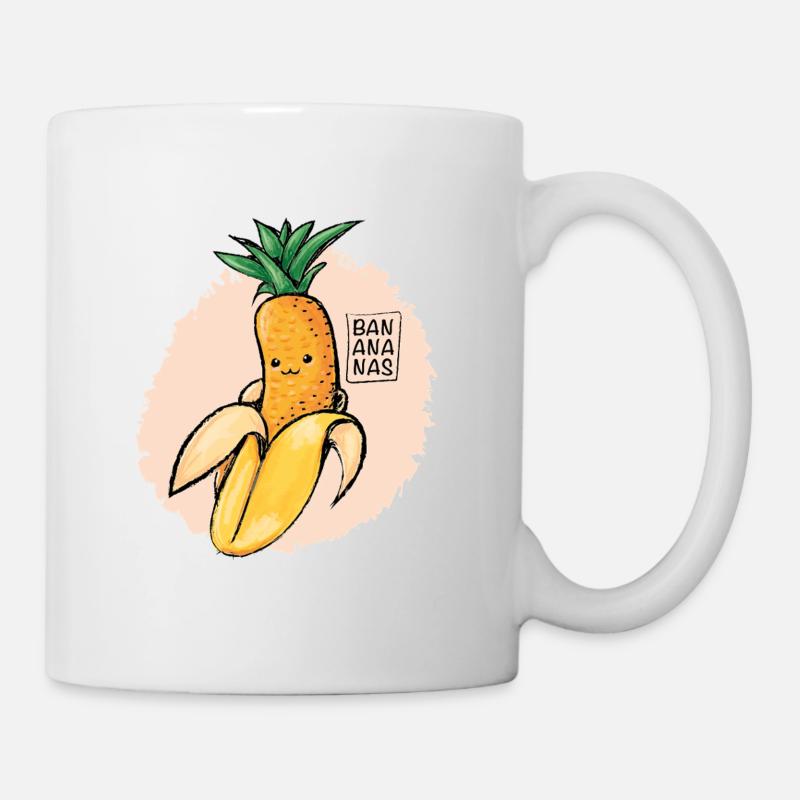 Bananes - Mug blanc - blanc