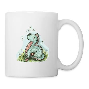 Little Dragon Manuel - Mug - white - Right