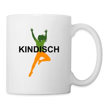 Kindisch - Tasse - Weiß - Rechts