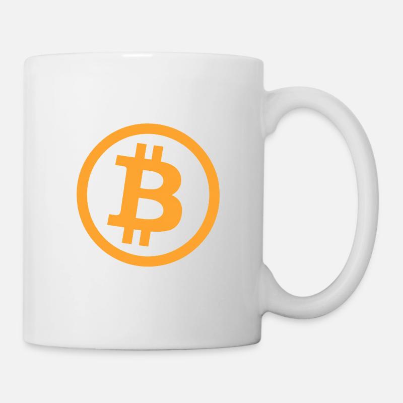 Bitcoin_Logo_Perfekt - Mug - white