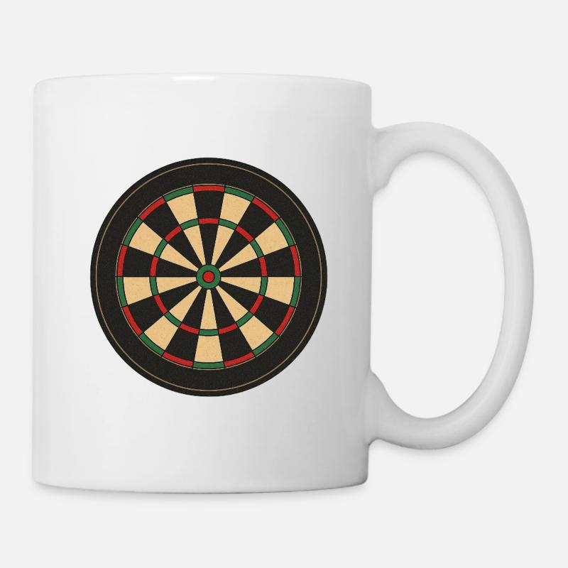 dartboard - Mug - white