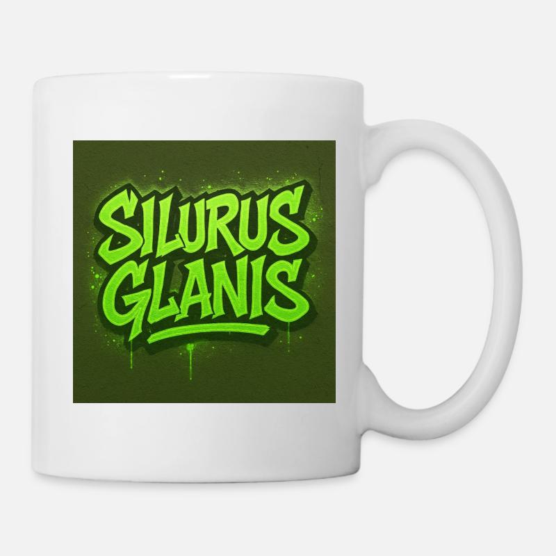 Silurus Glanis Tag  - Tasse - Weiß