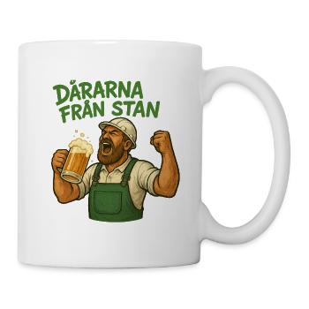 Die Narren aus der Stadt - Tasse - Weiß - Rechts