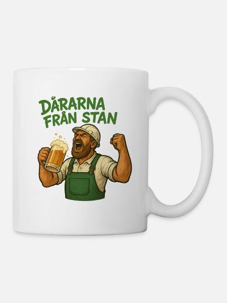 Die Narren aus der Stadt - Tasse - Weiß