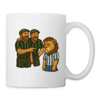 Working Class and Crying Blue and White - Mug - white - Right
