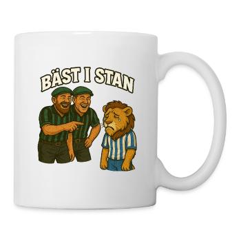 Die besten der Stadt - Tasse - Weiß - Rechts