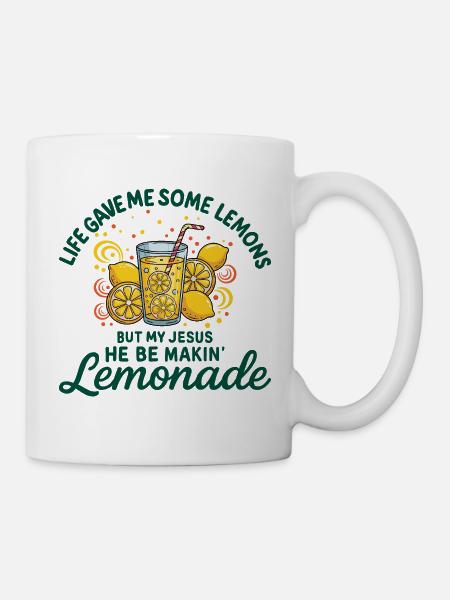 Humour Religieux Sur Citronnade - Mug blanc - blanc