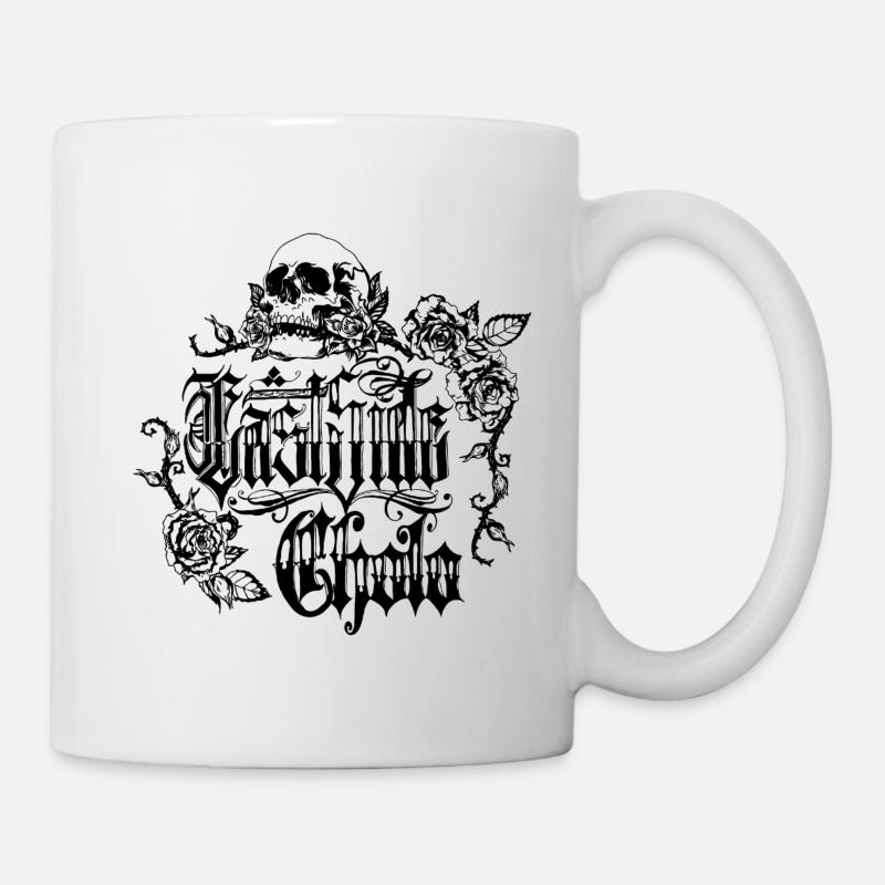 Chicano Schriftzug: "East Side Cholo" - Tasse - Weiß