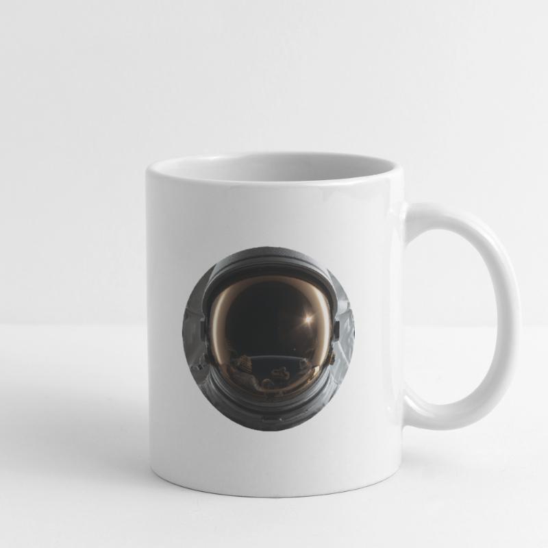 Conception d’astronaute de l’espace Mug blanc
