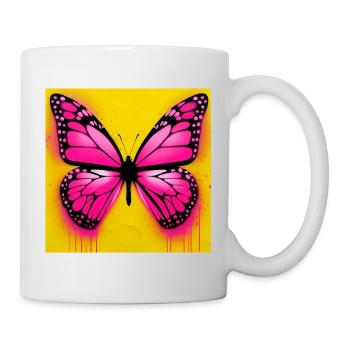 butterfly - Mug - white - Right