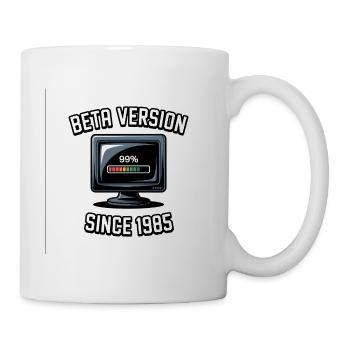 Retro Computer Progress Design - Mug - white - Right