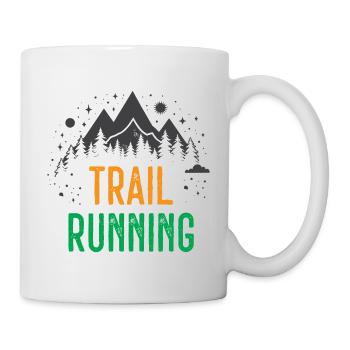 Trail Running  - Mug - white - Right