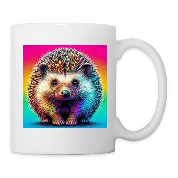 hérisson - Mug blanc - blanc - Droite