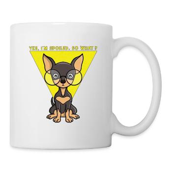 Yes, I'm spoiled. So what? - Mug blanc - blanc - Droite