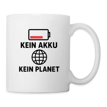 T-shirt éco-conscient - Mug blanc - blanc - Droite
