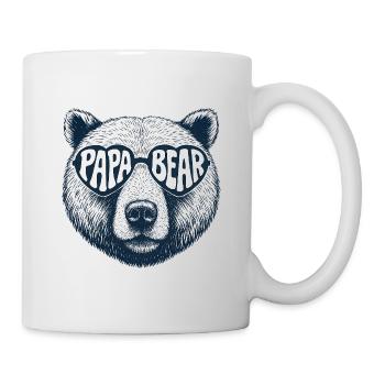 Ours Papa  - Tasse - Weiß - Rechts