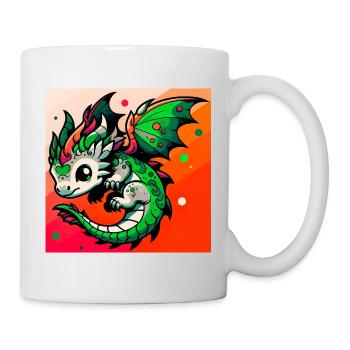 dragon - Mug - white - Right