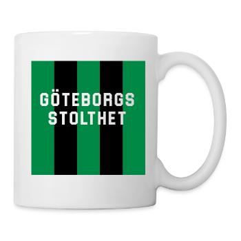 Gothenburg Pride Text Design - Mug - white - Right