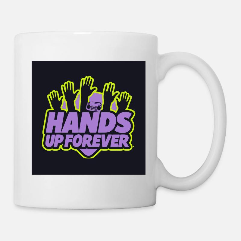 Hands Up Forever - Mug - white
