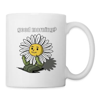 good morning? sunflower - Mug - white - Right