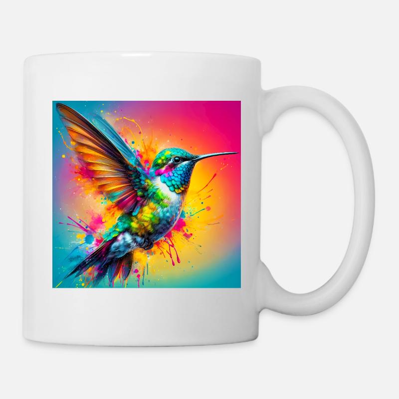 Kolibri - Tasse - Weiß